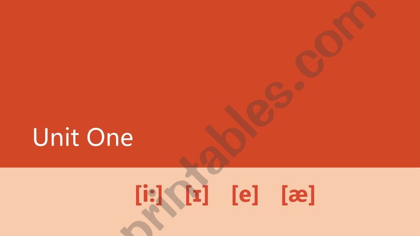 [i:]   [ɪ]   [e]   [] powerpoint